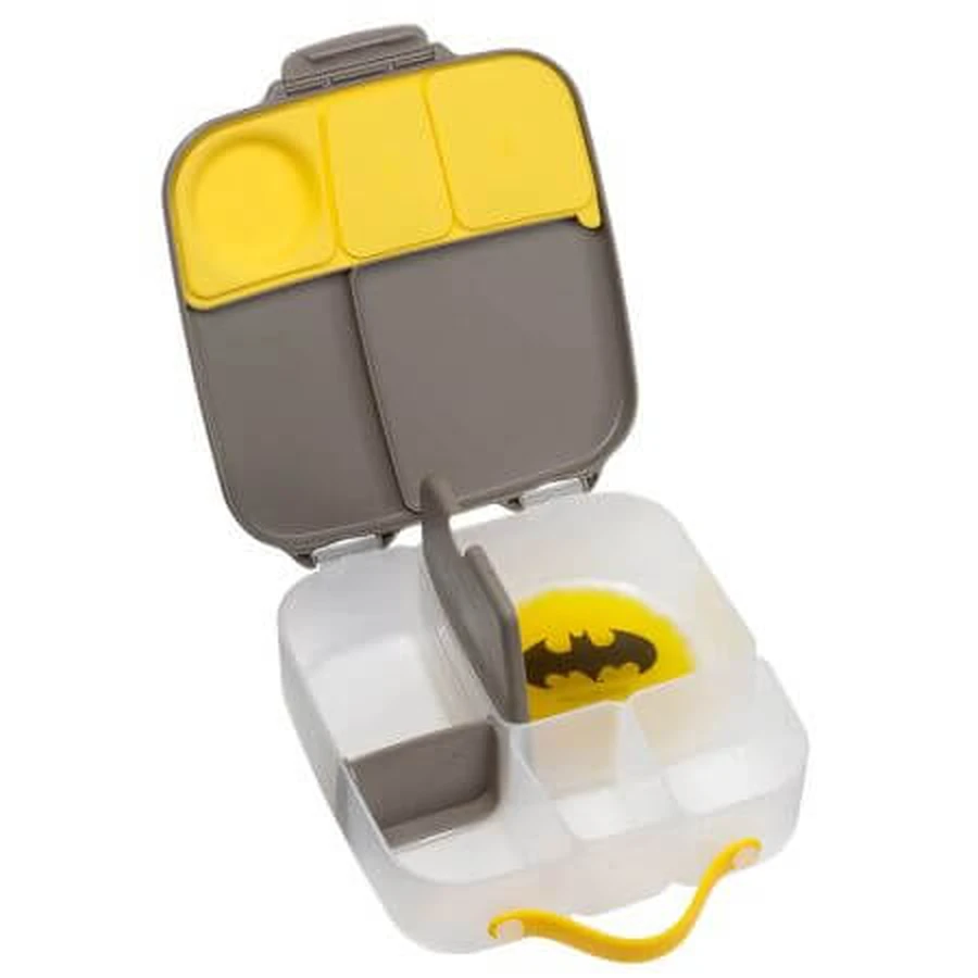 Kinder-Lunchbox mit Fächern Lunchbox, Batman, +3 Jahre, 2 Liter, b.box