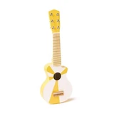 Jouet en bois Guitare, jaune/blanc, 3 ans et plus, Kids Concept