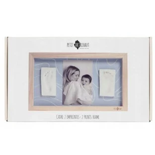 Cadre photo avec kit de double impression, Blue Abstract, Petit Artichaut