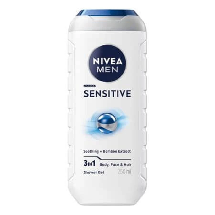 Sensitive Shower Gel, 250 ml, Nivea Men