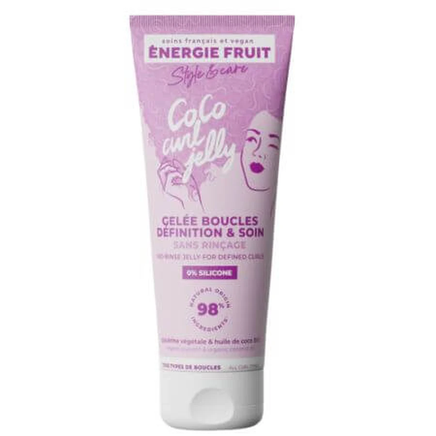 Spülungsfreies Gel für definierte Locken, Coco Curl, 200 ml, Energie Fruit