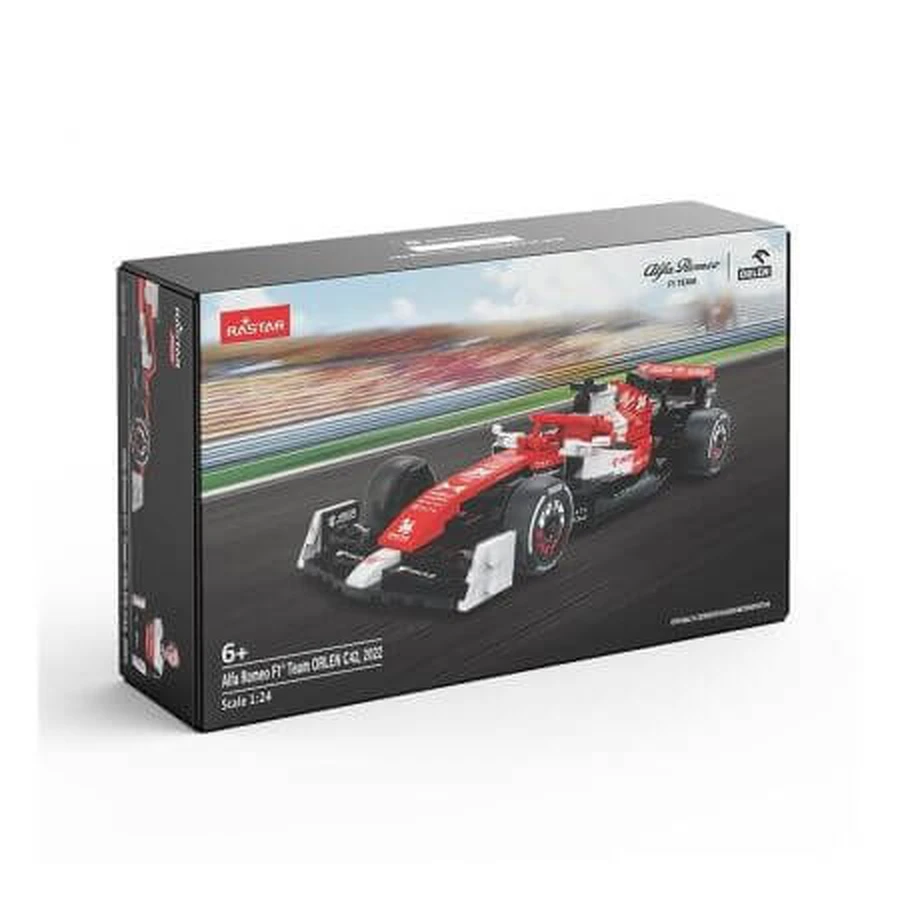 Buildable car, scale 1:24, Alfa Romeo F1 Team Orlen C42 2022, 6 years+, Rastar