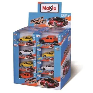 Coche de juguete de metal, 11,5 cm, Fresh Metal Power Racer, Varios modelos, 3 años+, 1 pieza, 1 pieza, Maisto