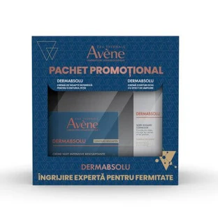 Night Cream + DermAbsolu Eye Cream, 40 ml + 15 ml, Avene