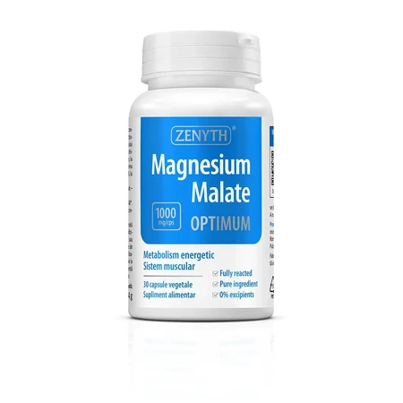 Magnesium Malate Optimum 1000 mg, 30 capsules, Zenyth