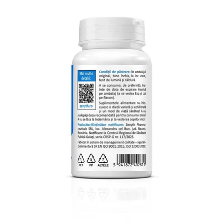 Magnesium Malate Optimum 1000 mg, 30 capsules, Zenyth