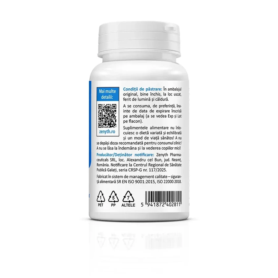 Magnesium Malate Optimum 1000 mg, 30 capsules, Zenyth