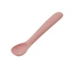 Silicone spoon for baby's first meals Platinum, Blush, Kikka Boo