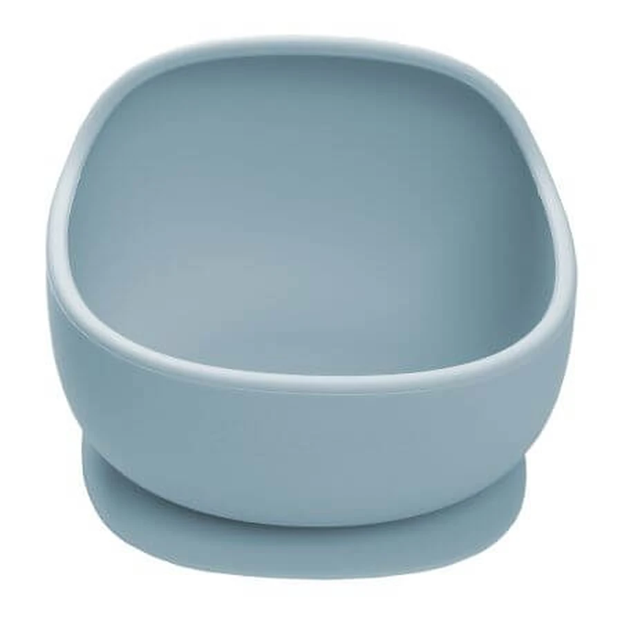 Bol de silicona con ventosa Classic, Aqua Blue, 6 meses+, Appekids