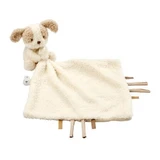 Cachorro de peluche con manta, 27x27 cm, 0 meses+, Nattou