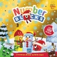 Numberblocks libro de pegatinas y actividades, Magia de Navidad, 3 años+, Hand2Mind