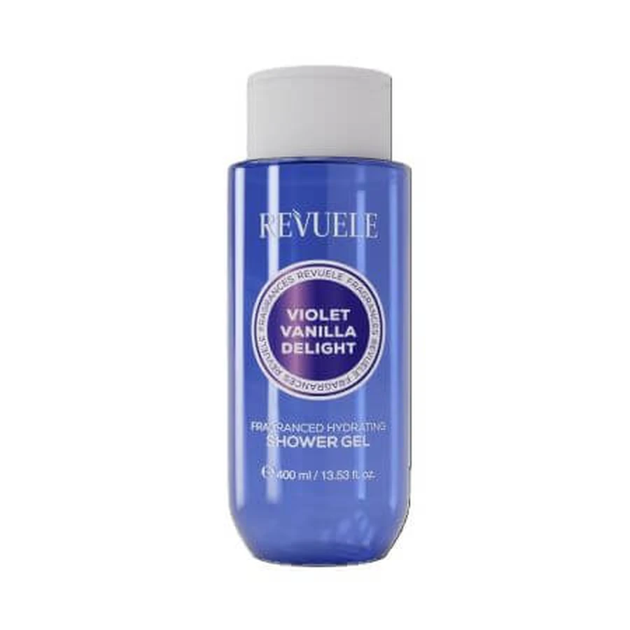 Moisturizing Shower Gel Violet Vanilla Delight, 400 ml, Revuele