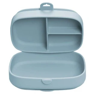 Silikon-Laufstall mit Unterteilung und Magic Box Saugnapf, Aqua Blue, 6 Monate+, Appekids
