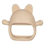 Bijtspeeltje van siliconen, Bubble Beige, Kitty, 3 maanden+, Appekids