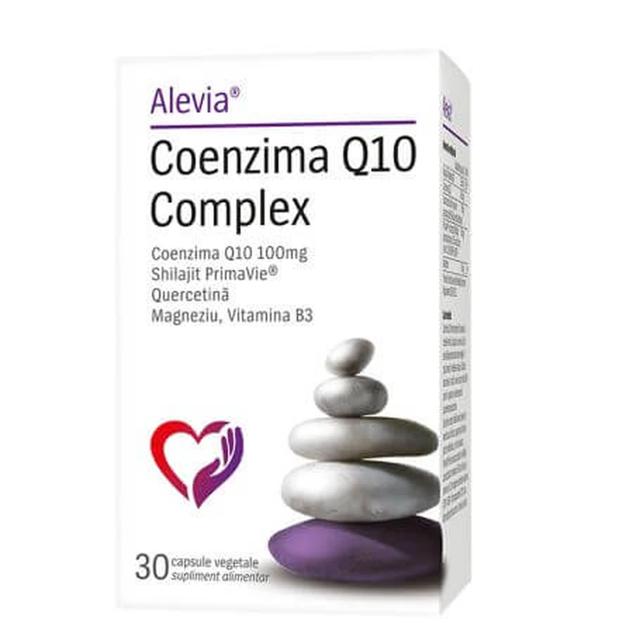 Coenzym Q10-Komplex, 30 Kapseln, Alevia