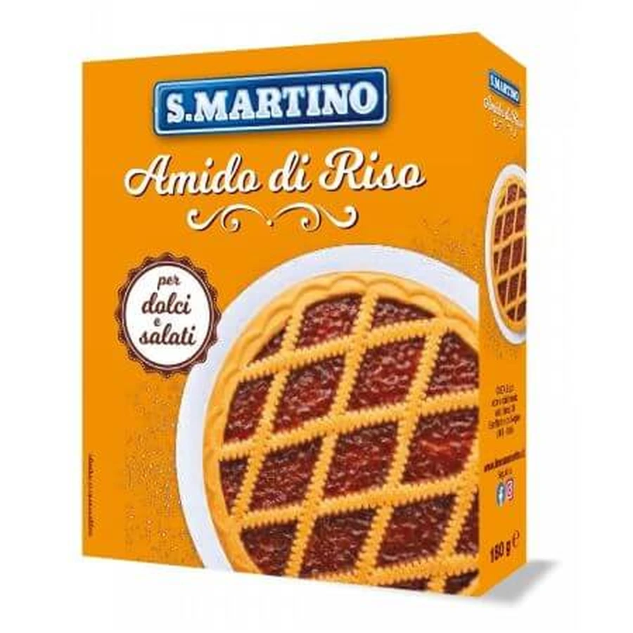 Amidon de riz sans gluten, 180 g, S.Martino