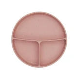 Biberon avec compartiments et ventouse, Blush, 600 ml, Kikka Boo
