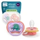 Sucette Philips Avent Ultra Air Sucette Philips Avent Ultra Air, Purple/Roz, 18 mois+, SCF349/47, 2 pièces, Philips
