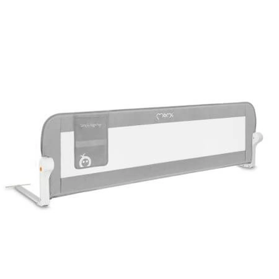 Barrera de seguridad plegable para cama Lexi Plus, Gris, Momi