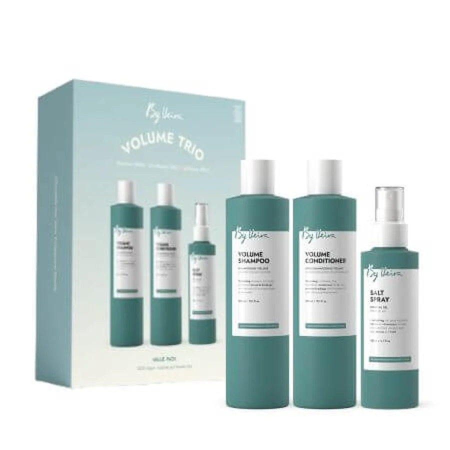 Set Volumen Champú, Acondicionador y Laca Volumen, 300/300/200 ml, Por Veira