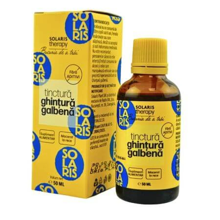Teinture de Ghintura jaune, 50 ml, Solaris