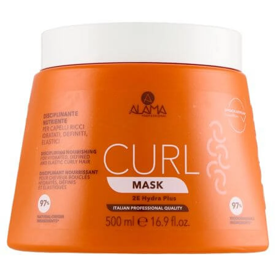Mascarilla definidora de rizos y ondas, 500 ml, Latón