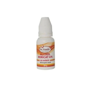 Boricat Alcohol 4%, 20 g, Dr Family