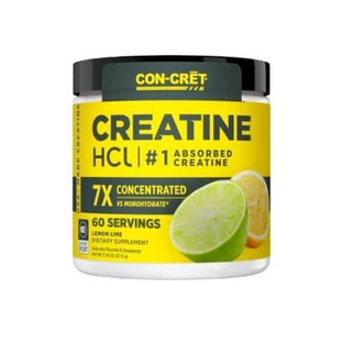 Créatine HCL avec arôme d'agrumes, 57.6 g, Con-Cret