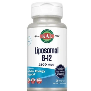Liposomal B12, 2500 mcg, 30 capsules, Kal