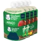 Pack Organic Mango Puree, 4 months+, 4 x 80 g, Gerber