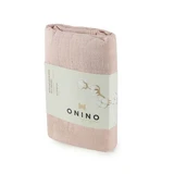 Multifunctional muslin in 100% organic cotton HUG.me, 120x120 cm, Warm Peach, 1 piece, Onino