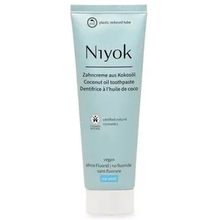 Tandpasta met kokosolie en munt, 75 ml, Niyok