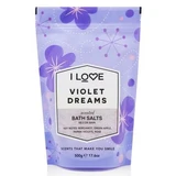 Signature Bath Salt, Violet Dreams, 500 g, I Love