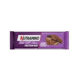 Chunky protein bar, caramel and peanut, 55 g, Nutramino