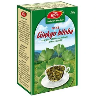 Ginkgo biloba tea leaves N155, 50 g Fares