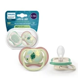 Philips Avent Ultra Air Fopspeen Philips Avent Ultra Air Fopspeen, Natuur, 6-18 maanden, SCF087/17, 2 stuks, Philips