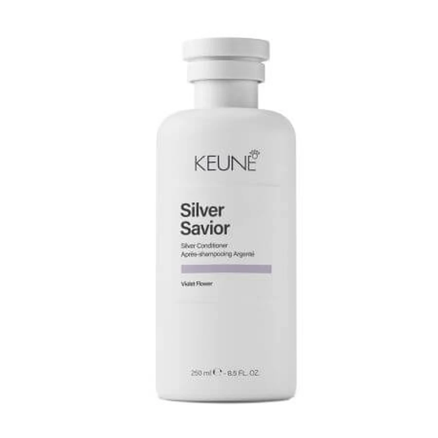 Professional conditioner for cool blonde hair Silver Savoir, 250 ml, Keune