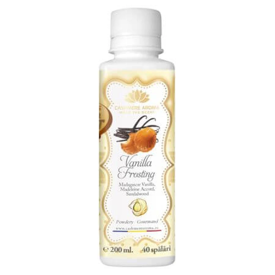 Laundry Perfume, Vanilla Frosting, 200 ml, Cashmere Aroma