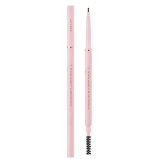 Eyebrow pencil with brush, 02 Natural Brown, 1 g, Aperire