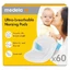 Coussinets d'allaitement ultra respirants, 60 pièces, Medela