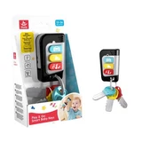 Interactieve speelgoed autosleutels, spelen en starten, +12 maanden, Hola