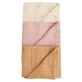 Multifunctional muslin in 100% organic cotton, 60x60 cm, Pure Bloom, 3 pieces, Onino