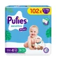 Changing diapers Mega Maxi Sensitive, Nr. 4, 9-14 kg, 102 pcs, Pufies