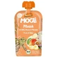 Organic puree with peaches, bananas, apples, passion fruit and oats, 1 year+, 100 g, Mogli