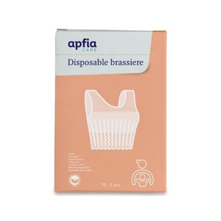 Sujetador Bustier desechable, talla M, 3 piezas, Apfia Care