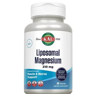 Liposomaal magnesium, 210 mg, 60 capsules, Kal