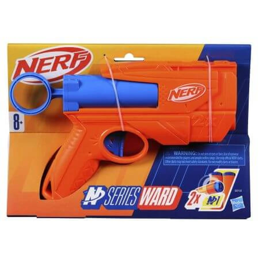 Pistola de dardos de espuma N Series Ward, a partir de 8 años, Nerf
