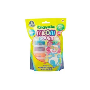 Silly Scent Neon, 2 years+, 8 jars, Crayola