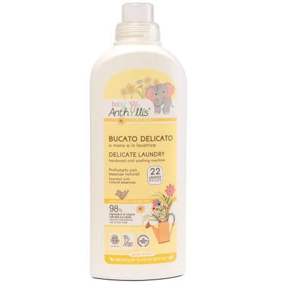 Baby Anthyllis Eco Vloeibaar Baby Wasmiddel, 1 liter, Baby Anthyllis
