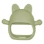 Juguete de dentición de silicona, Raw Green, Gatito, 3 meses+, Appekids